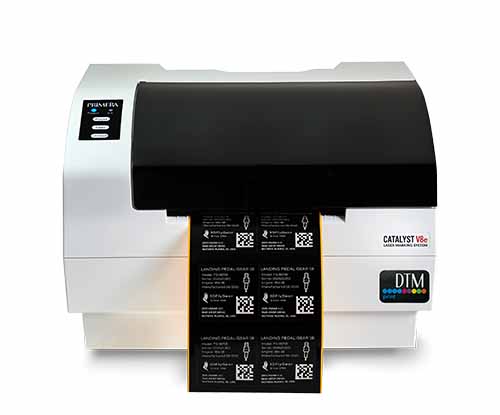 DTM Catalyst V8e Laser Label Marking System